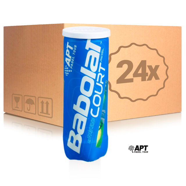 Court Padel (24 tubes van 3 ballen)