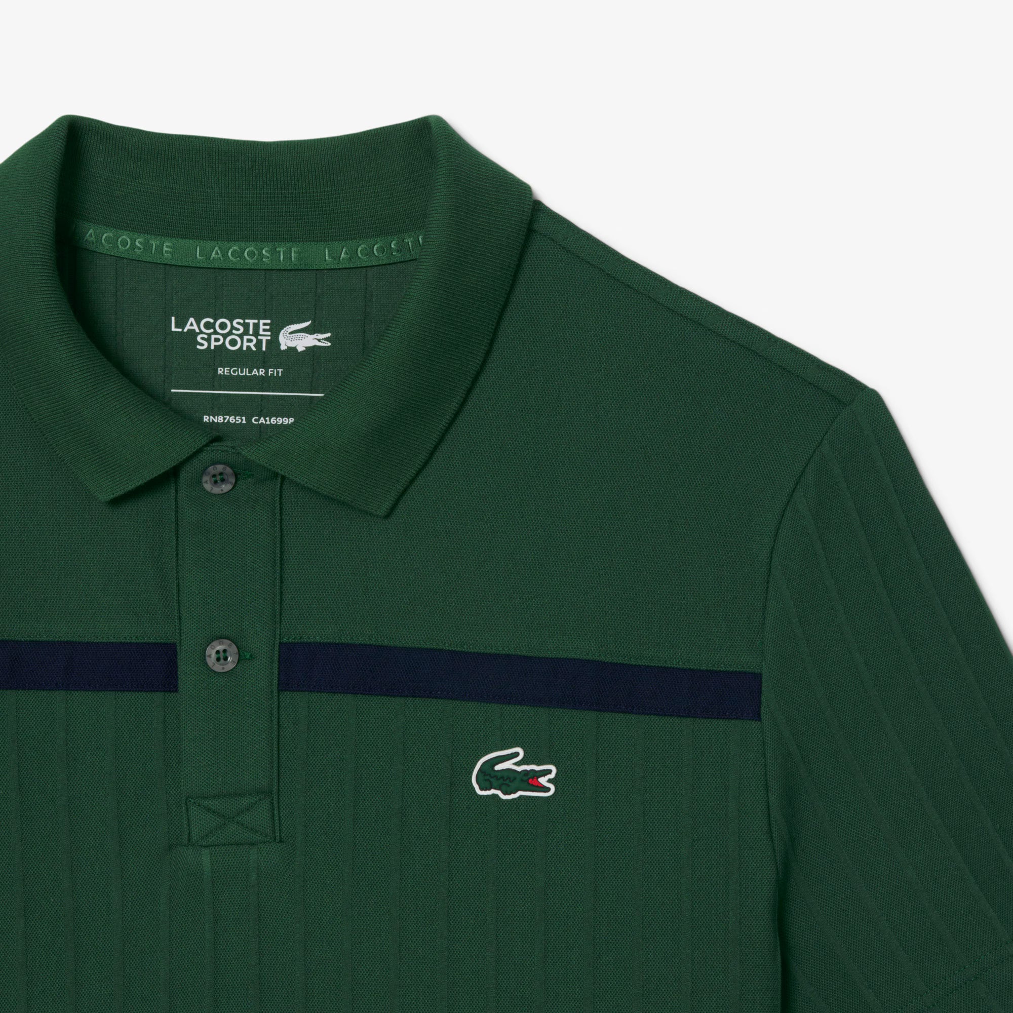 Lacoste Ultra Dry Badge Accent Heritage Tennis-Polo