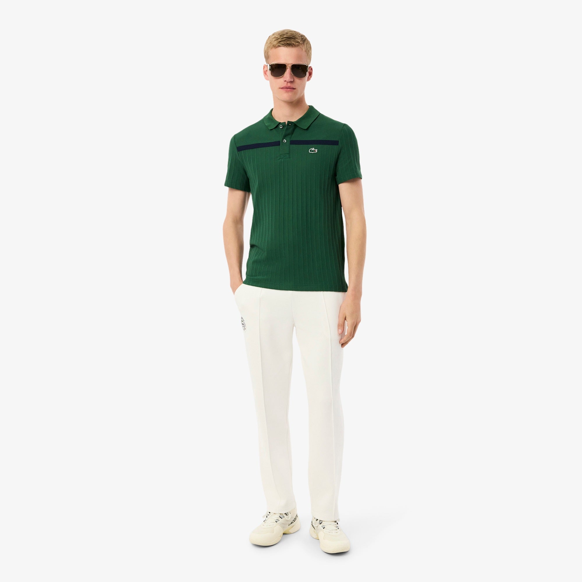 Lacoste Ultra Dry Badge Accent Heritage Tennis-Polo