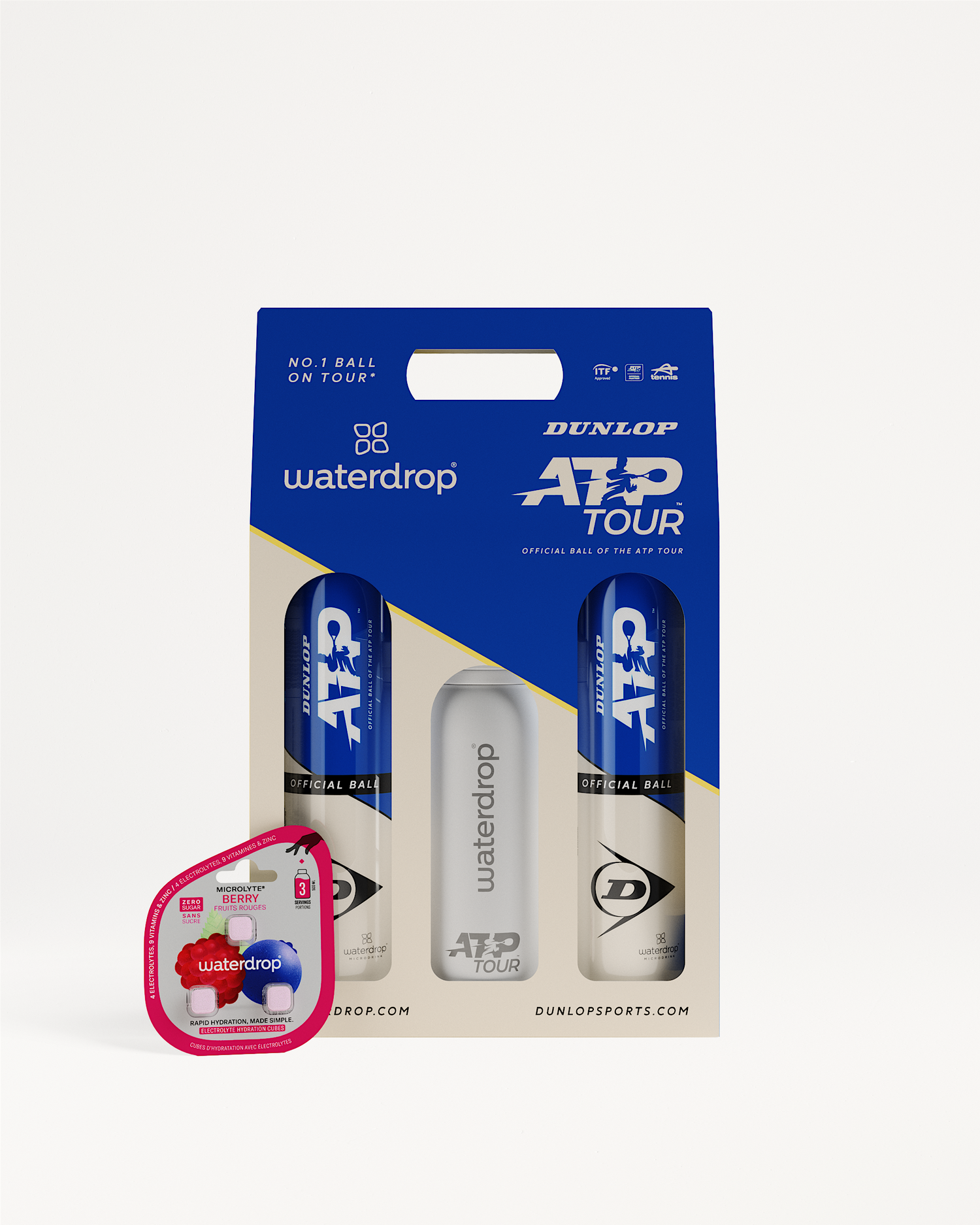 Dunlop x WaterDrop TriPack ATP Tour