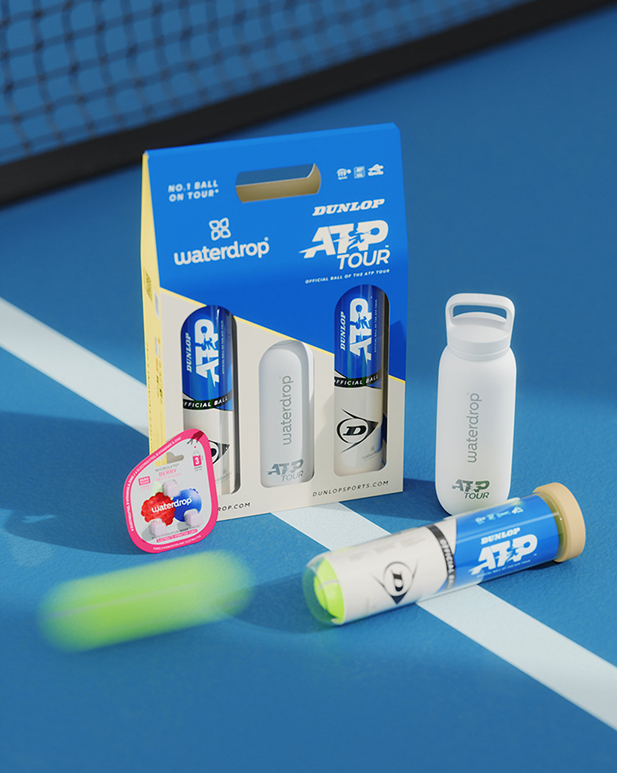 Dunlop x WaterDrop TriPack ATP Tour