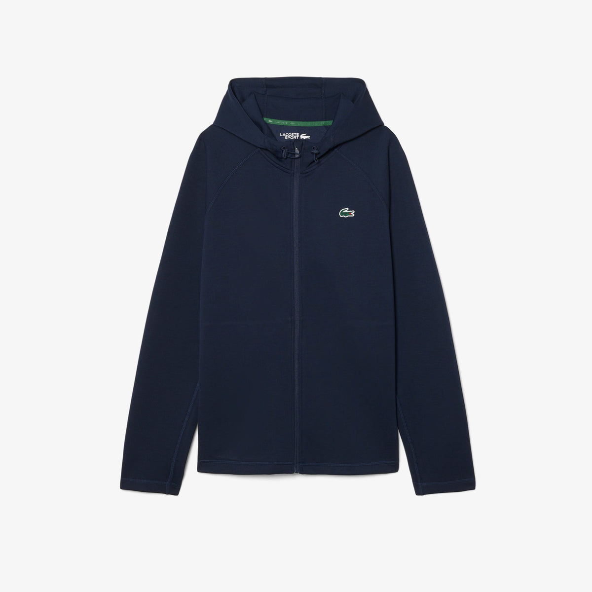 Lacoste Sport Stretch Hoodie met Rits
