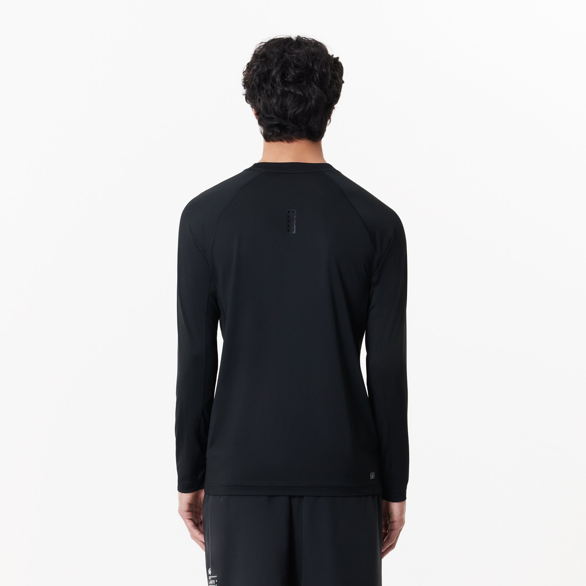 Lacoste sport-T-shirt jersey met stretch en lange mouwen