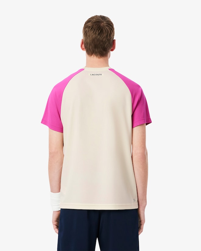 Lacoste Ultra Dry Colourblock Tennis-T-shirt