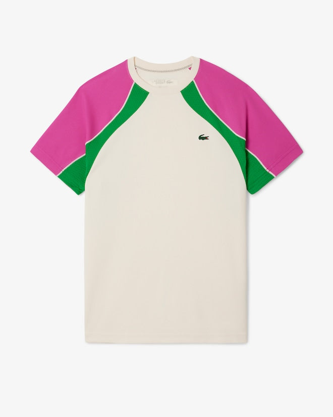 Lacoste Ultra Dry Colourblock Tennis-T-shirt