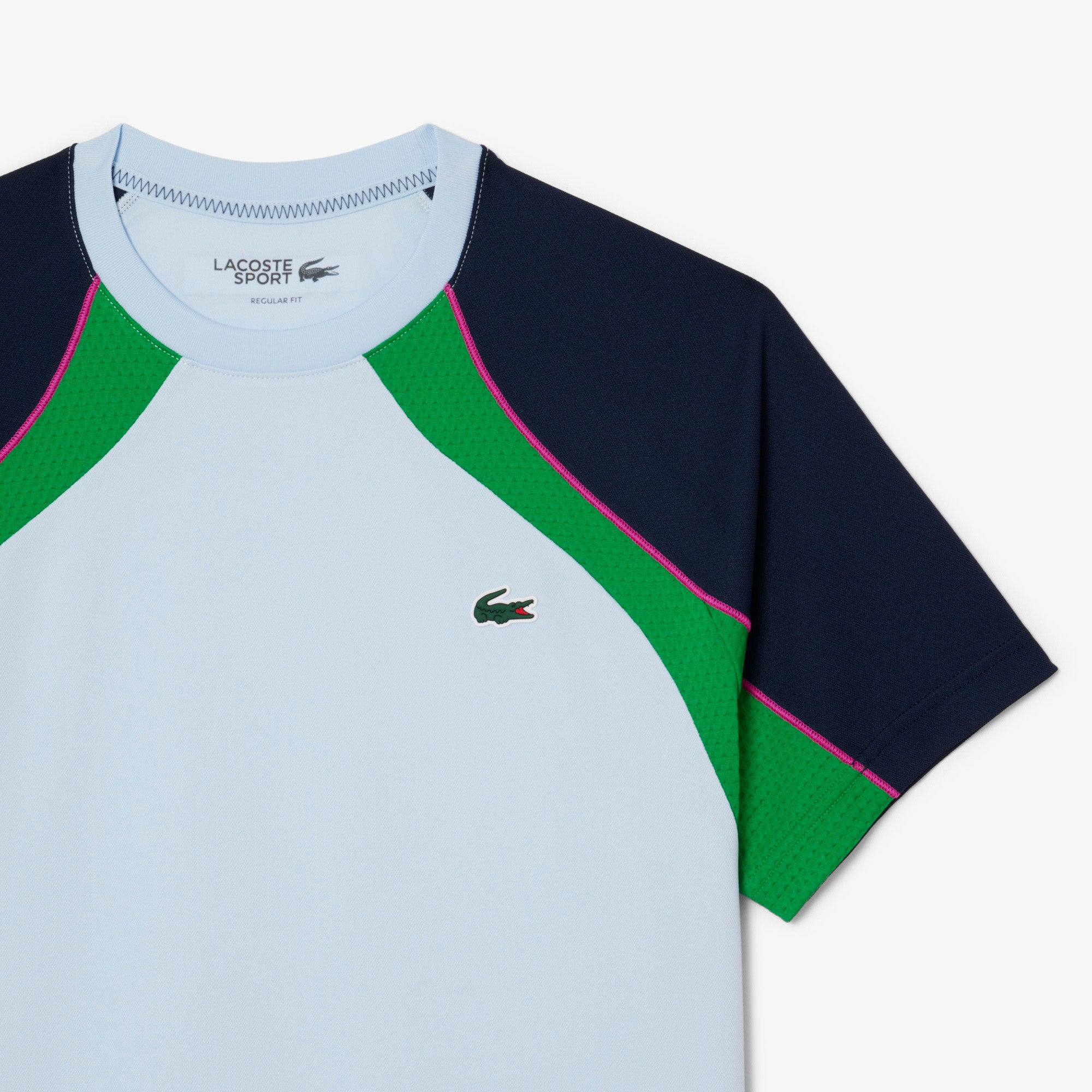 Lacoste Ultra Dry Colourblock Tennis-T-shirt