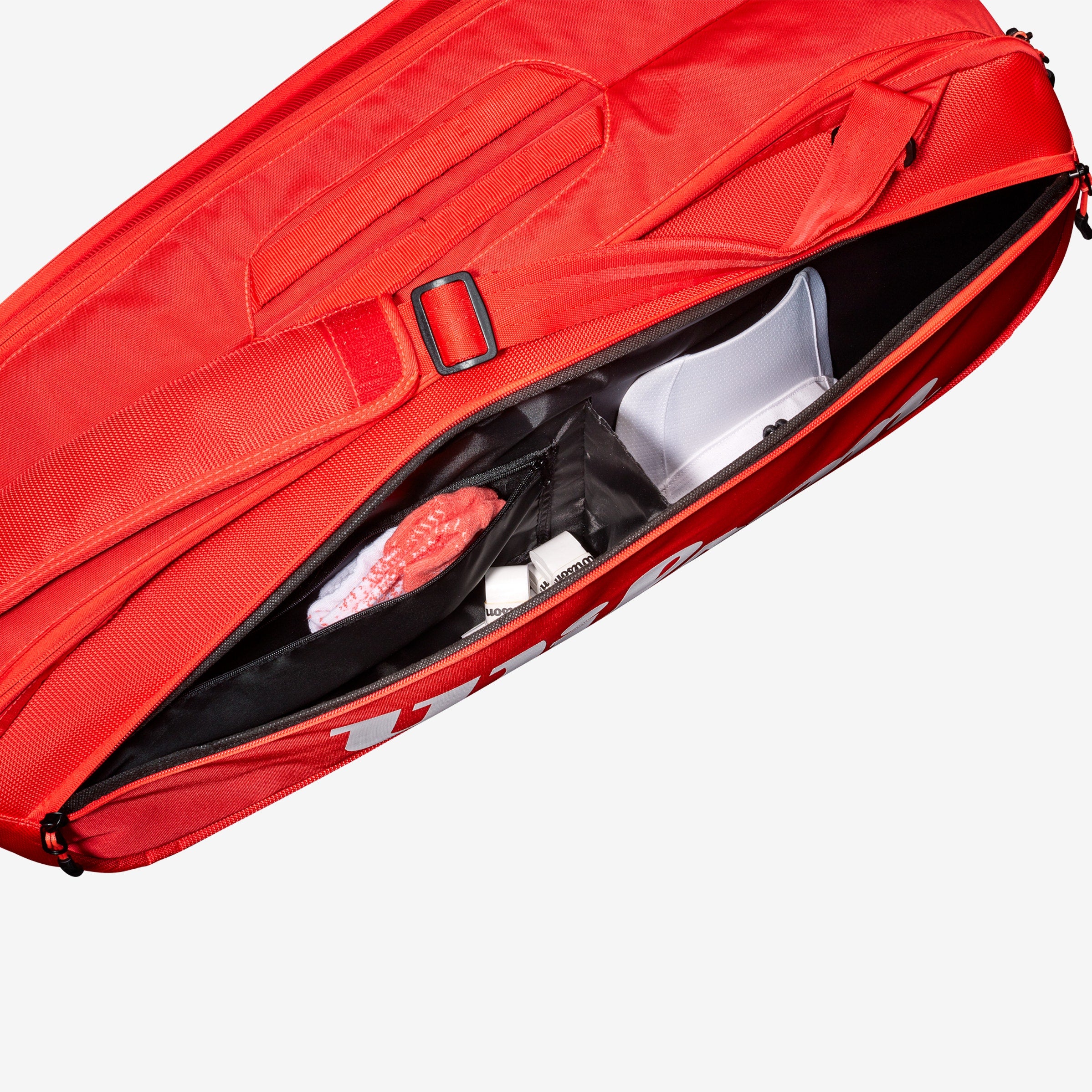 Super Tour 6PK Red Racket Bag