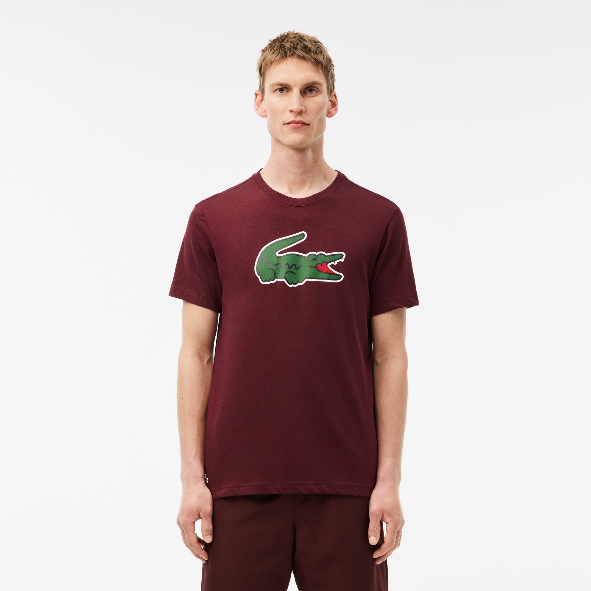 Lacoste Sport Ultra Dry Sport-T-shirt met Logo