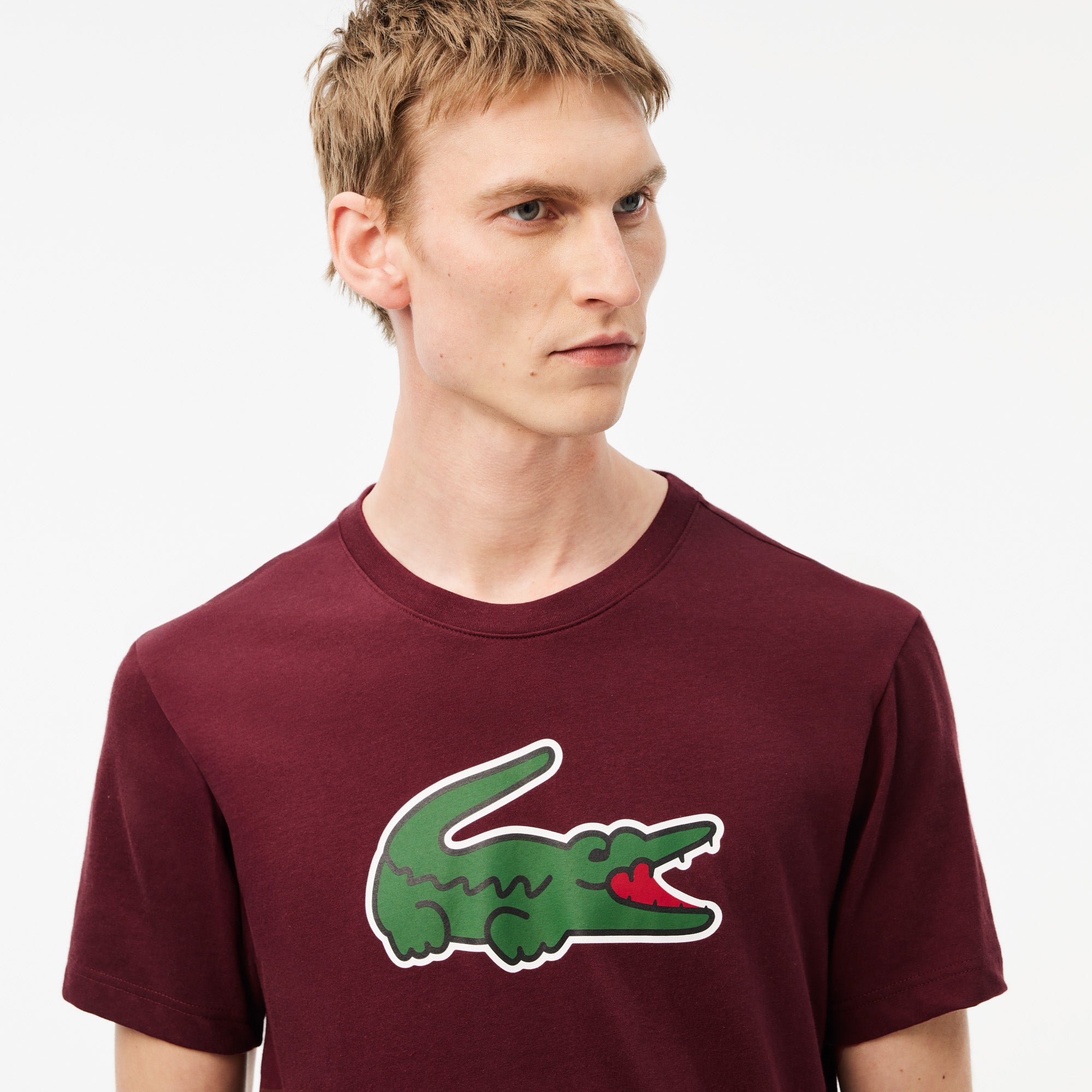 Lacoste Sport Ultra Dry Sport-T-shirt met Logo