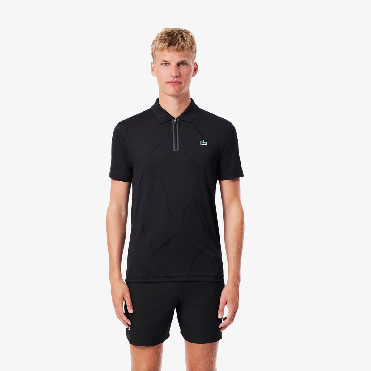 Lacoste Ultra Dry Jacquard Polo