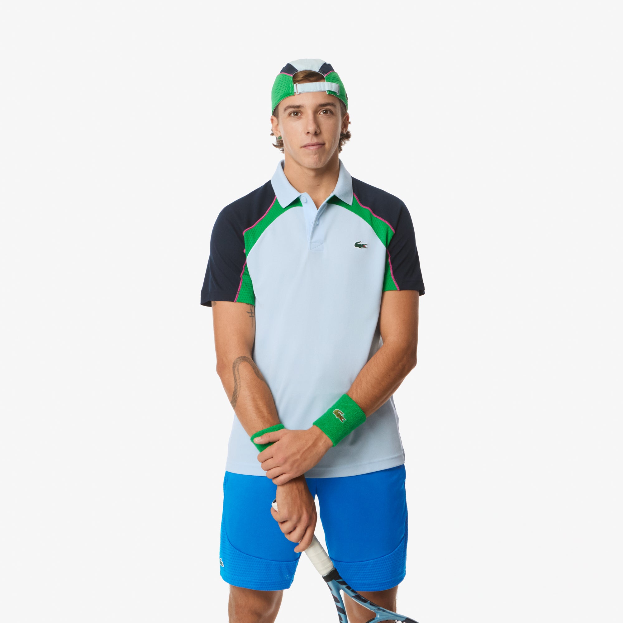 Lacoste Ultra Dry Colourblock Tennis-Poloshirt