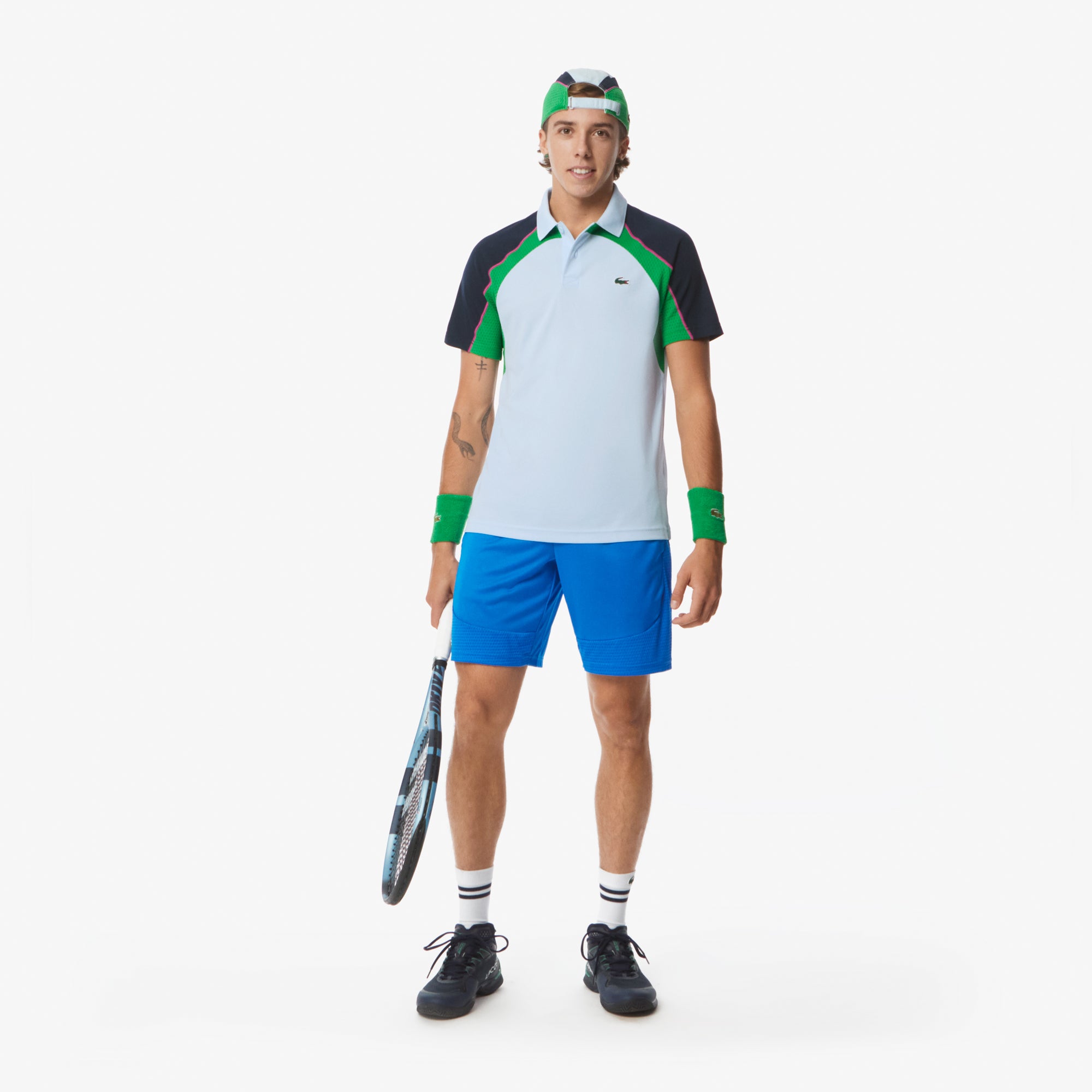Lacoste Ultra Dry Colourblock Tennis-Poloshirt