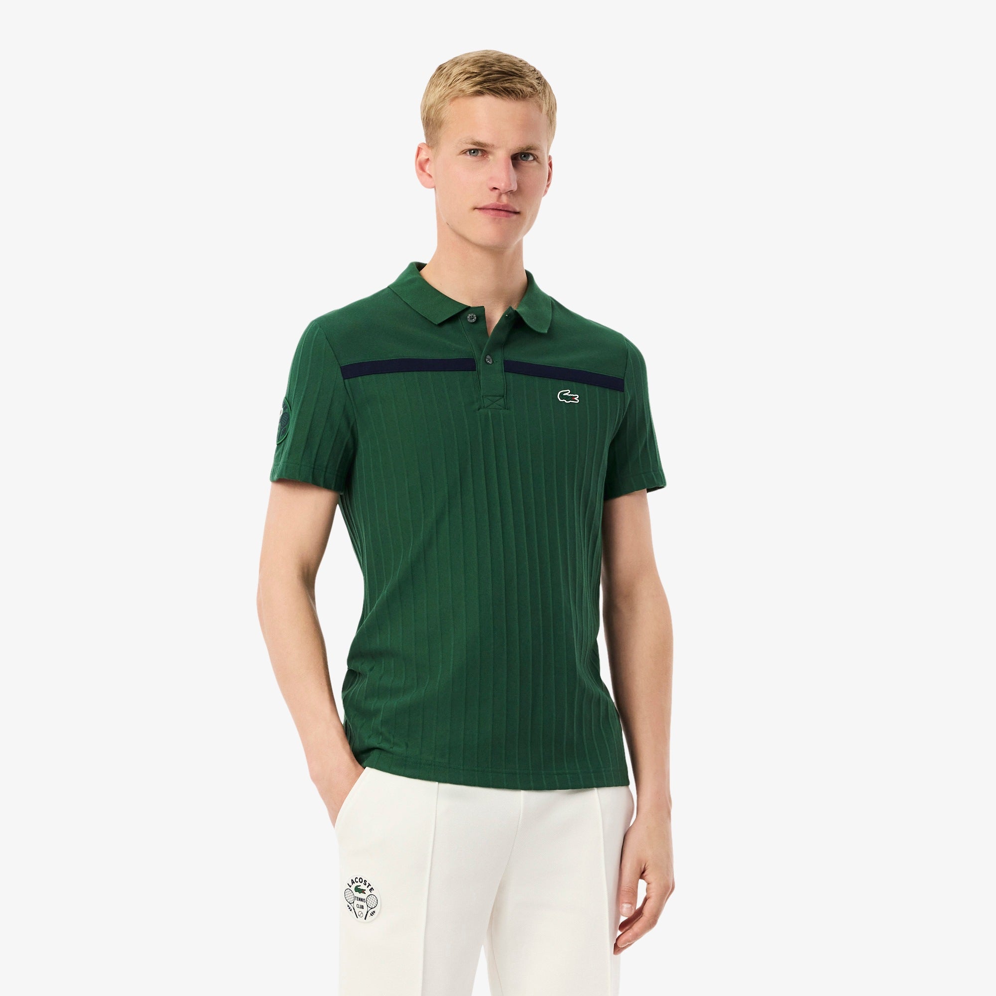 Lacoste Ultra Dry Badge Accent Heritage Tennis-Polo