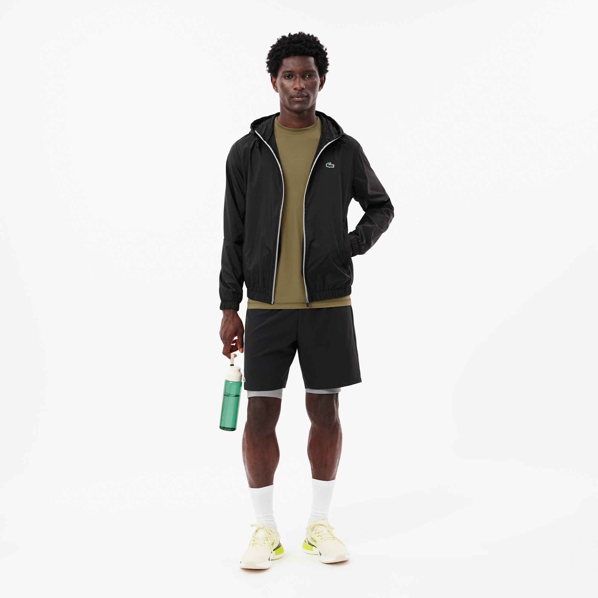 Lacoste Slim Fit Stretch Jersey Sport-T-shirt