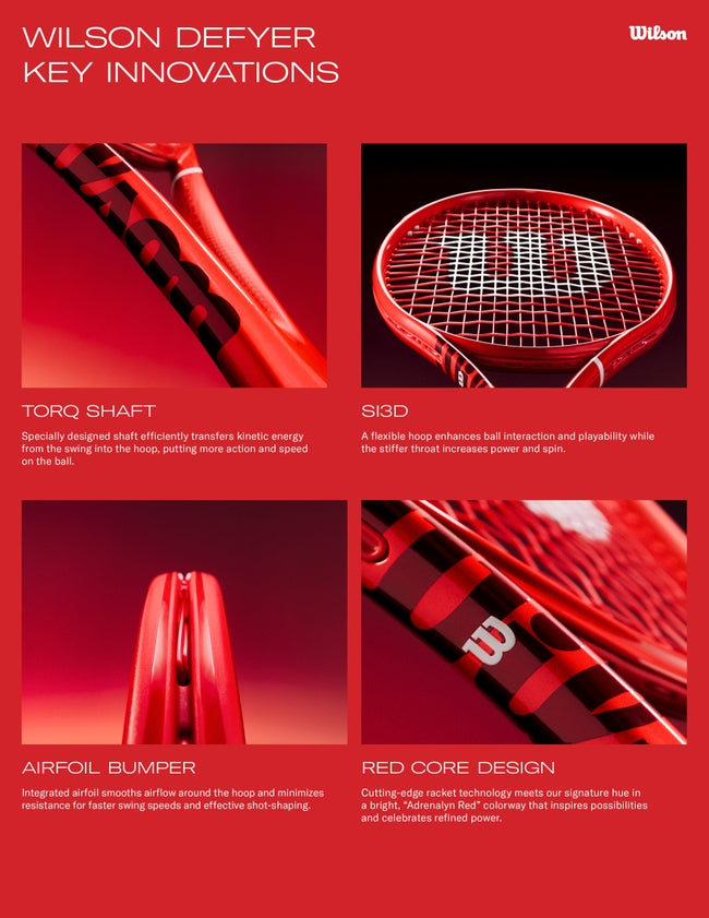 Wilson Defyer 100L V1 tennisracket