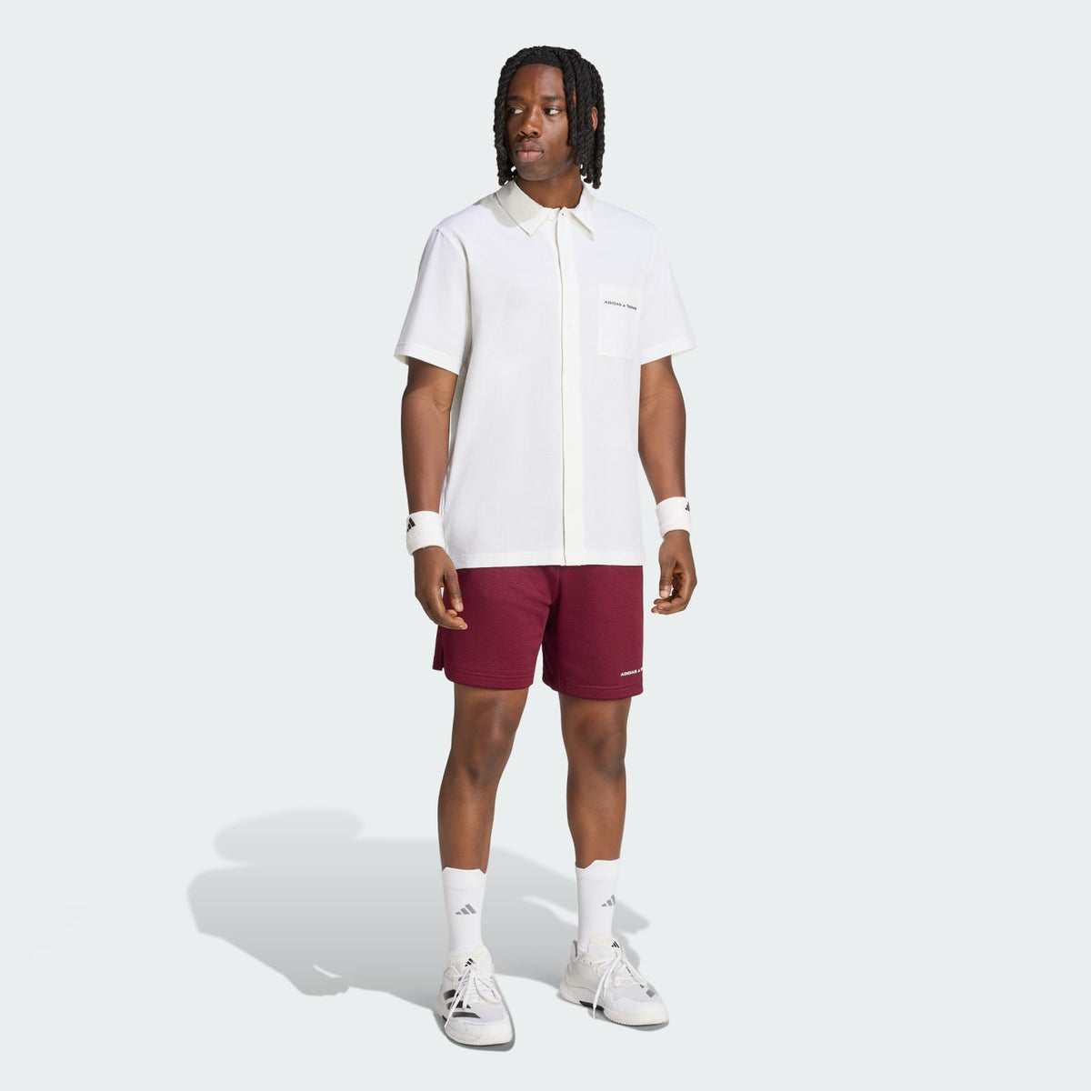 Adidas Tennis Culture Shorts Maroon KF4897 - foto 4