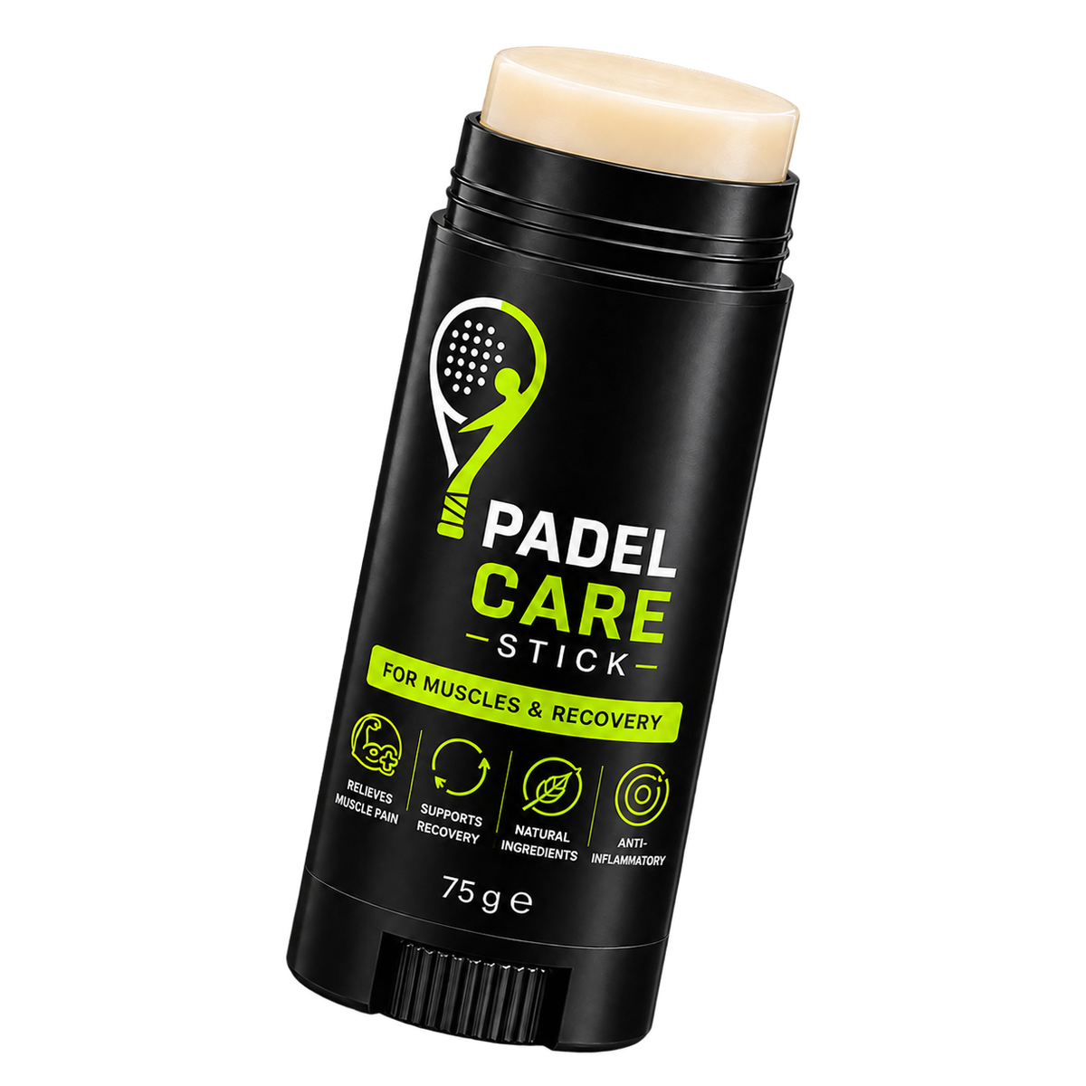 Padel Care Stick 75 g – vrijstaand detail