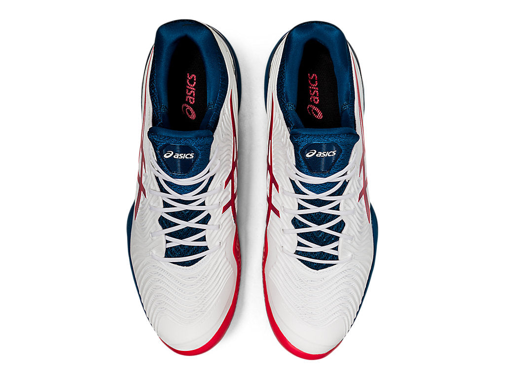 Court FF 2 Clay White/Mako Blue EOS